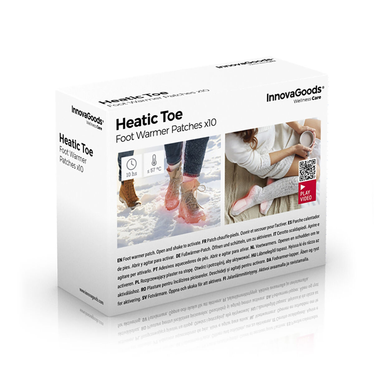 Jalanlämmittimet Heatic Toe InnovaGoods 10 osaa
